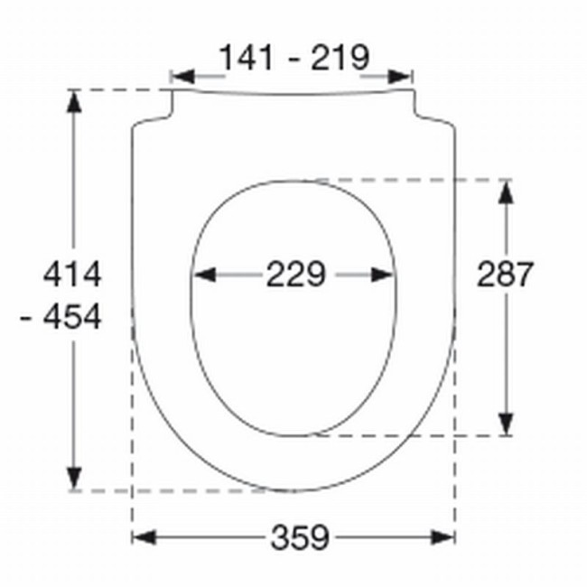 PRESSALIT SWAY D SOFT CLOSE WIT BL6 >2015