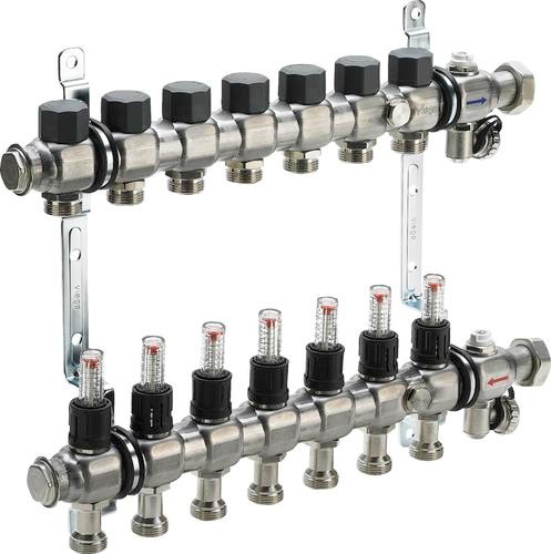 VIEGA FONTERRA KOLECTOR 6UITG. INOX EK