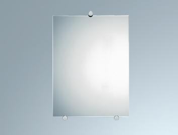 INDA SPIEGEL MET SCHUIN AFGESLEPEN RAND  60 X 80 CM