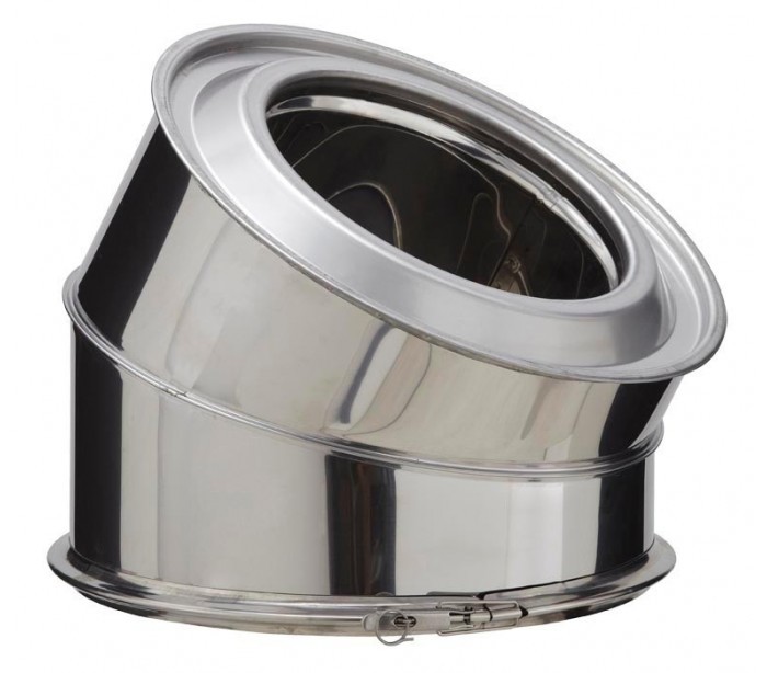 COUDE INOX DW 131-180MM 15° OPSINOX