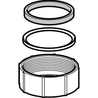 GEBERIT O ZAKJE DICHTINSET +LOSSE MOER BUIS 50mm opbouwreservoir