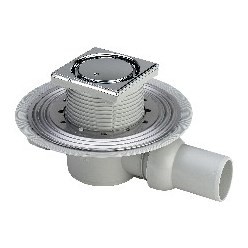 VIEGA DOUCHE VLOERSYPHON MET ROOSTER 10/10  ABS DESIGN