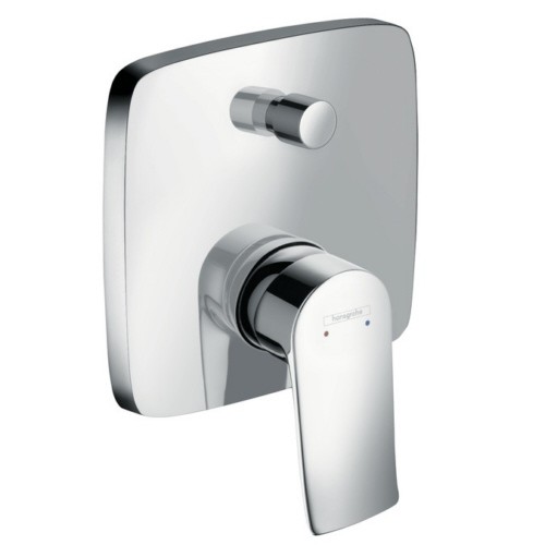 HANS GROHE METRIS AFWERKSET VOOR BAD EENGREEPSMENGKRAAN WANDINBOUW CHR.