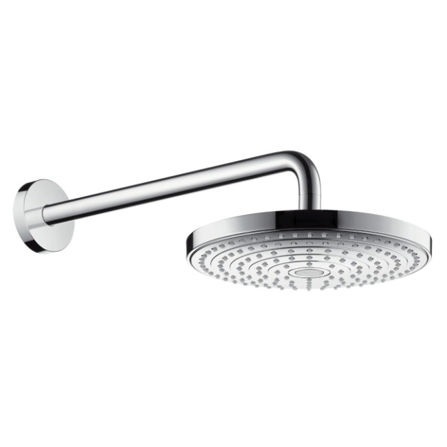 HANS GROHE HOOFDDOUCHE RAINDANCE SELECT S 240 2JET MET SPRONG 390MM CHR.