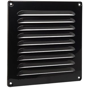 ROOSTER ALU VIERKANT 155 ZWART 1-1616Z