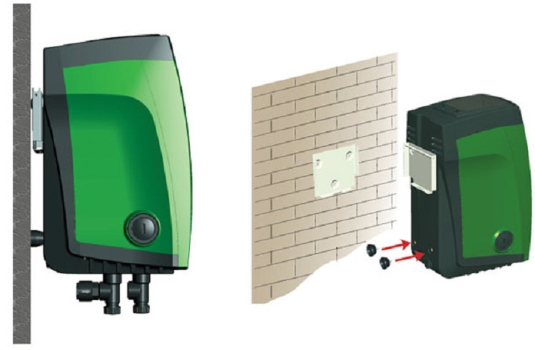 DAB E.SYWALL MUURSTEUN VOOR E.SYBOX