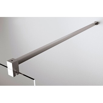 NOVELLINI MUURSTEUN 150 CM (Giada H, Kuadra H) UITV. CHROOM