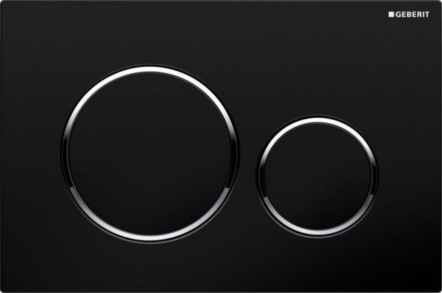GEBERIT DUWPLAAT SIGMA 20 ZWART