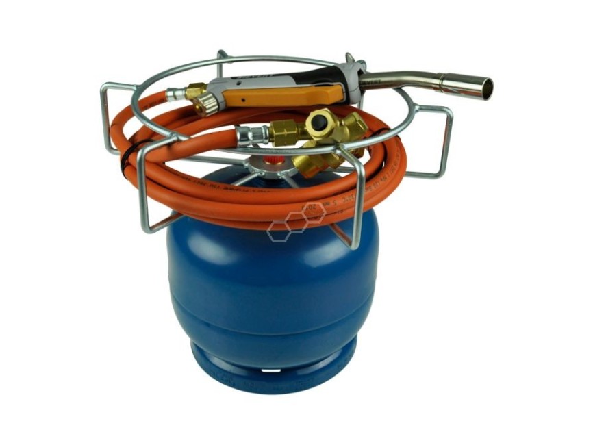 SIEVERT GASFLES+HASPEL+BRANDER SET