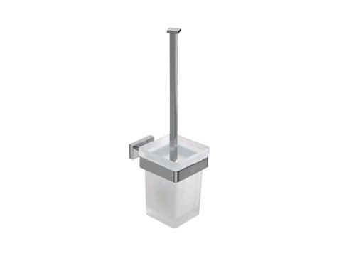 INDA LEA TOILETBORSTELGARNITUUR WAND + GESATINEERDE BEKER > 2016
