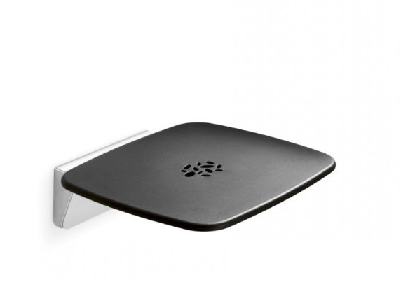 INDA DOUCHEZITJE OPKLAPBAAR ZWART ( TOT 160KG )