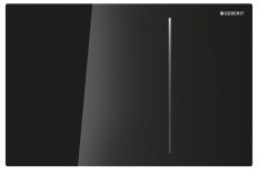 GEBERIT DUWPLAAT SIGMA 70 ZWART GLAS