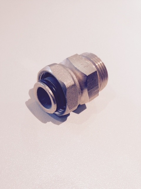 BEG NIPPEL CHROME M24 O-RING X EK M