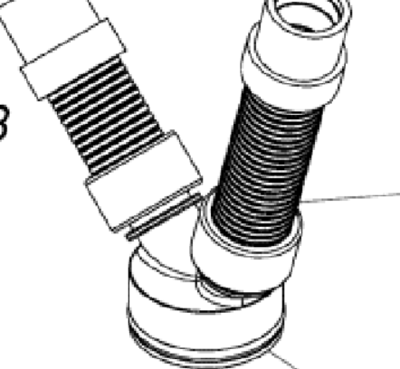 BULEX O AANSLUITING SYPHON THERMOMAX F24  F35