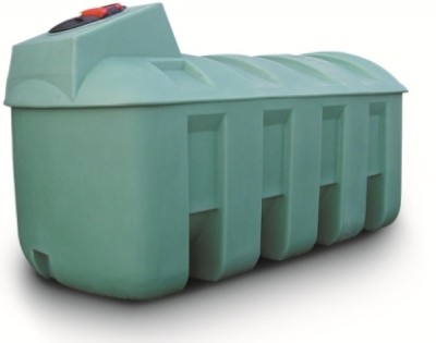 MAZOUTTANK DUBBELWANDIG KUNSTSTOF 2500L BOVENGROND