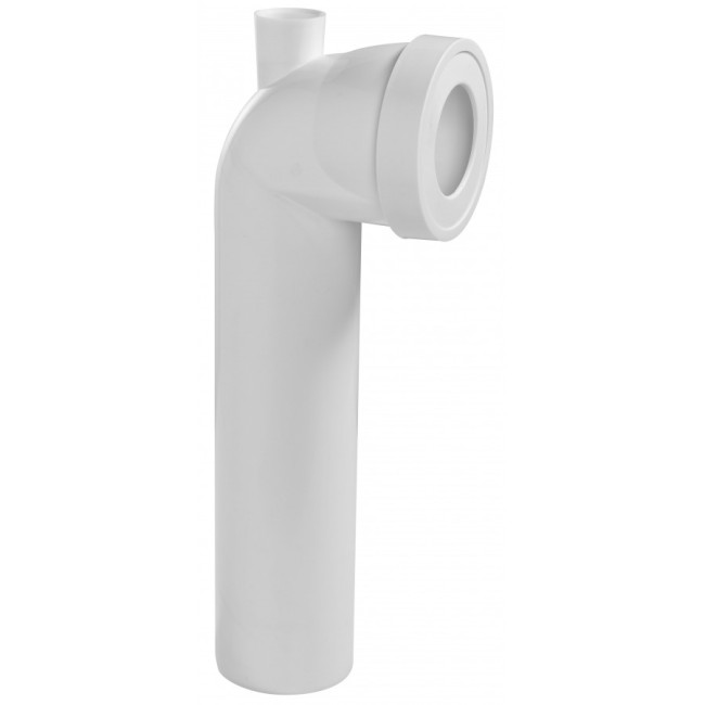 NICOLL WC COUDE + VERLUCHTING 90MM