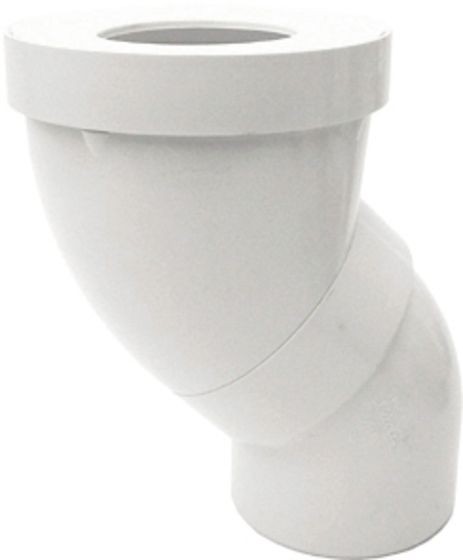 NICOLL WC COUDE DRAAIBAAR 90MM