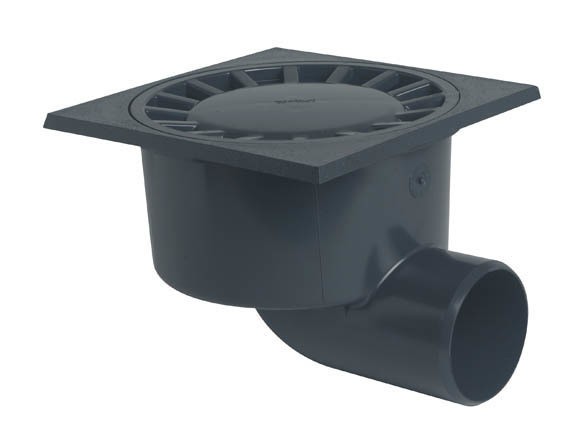 NICOLL KLOKPUT 250X250 HORIZONTAAL 100MM