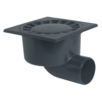 NICOLL KLOKPUT 300X300 HORIZONTAAL 100MM