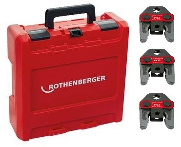 ROTHENBERGER PERSBEKKEN  PROMOTIE KOFFER 3 BEK 15-22-28 VIEGA