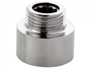 REDUCTIE FM 1/2 3/8 CHROME