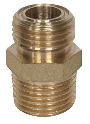 NIPPEL 1/2 M/M LINKS/RECHTS VOOR GASAANSLUITING