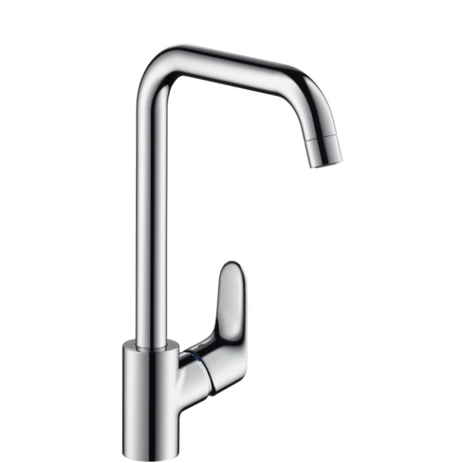 HANS GROHE FOCUS KEUKENMENGKRAAN + DRAAIBARE UITLOOP CHR.