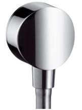 HANS GROHE FIXFIT S AANSLUITBOCHT ZONDER TERUGSLAGKLEP 1/2" CHR.