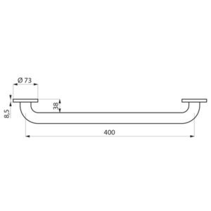 DELABIE GREEP L400 NYLON WIT