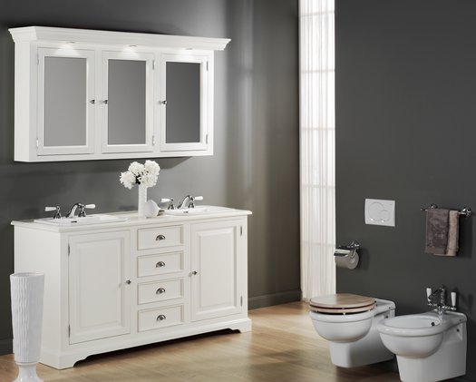 AQUA PRESTIGE RICHMOND WASTAFELMEUBEL MET 2 DEUREN & 4 SOFT-CLOSE LADEN, 