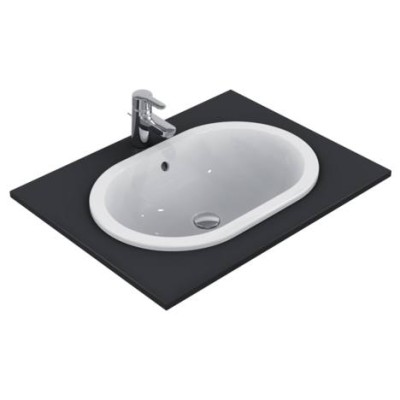 IDEAL STANDARD CONNECT INBOUWWASTAFEL 620mm OVAAL WIT 