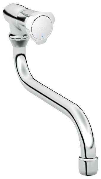 GROHE COSTA L TAPKRAAN 1/2" CHR. INCL. ONDER UITLOOP CHR.