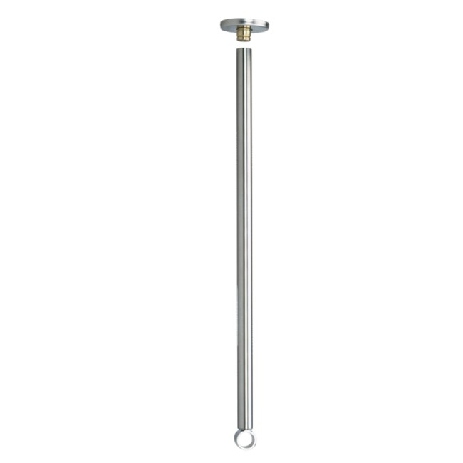 DELABIE PLAFONDSTEUN VR GORDIJNSTANG CHROOM DIA 20MM