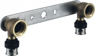 VIEGA SMARTPRESS MUURPLAAT VOORGEMONTEERD 16x1/2x80/100/150