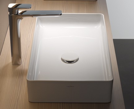 LAUFEN LIVING SQUARE OPZET WASKOM 60 X 34CM SAFIR KERAMIK