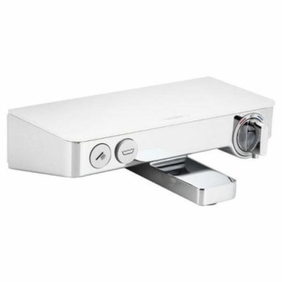 HANS GROHE SHOWERTABLET SELECT 300 BAD/DOUCHE CHR./witte tablet