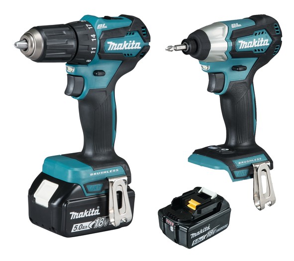 MAKITA COMBOPACK 18V SCHROEFMACHINE +SLAGSCHROEFMACHINE