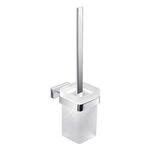 INDA H2O  CLASSIC TOILETBORSTELGARNITUUR CHR. + GESATINEERDE BEKER 