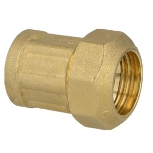 RECHTE MESSING KOPPELING VALVO 20 X 1/2" F voor HDPE
