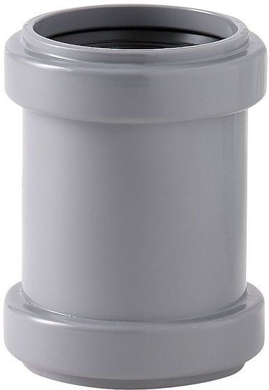 MOF GRIJS PVC MET JOINT 50MM