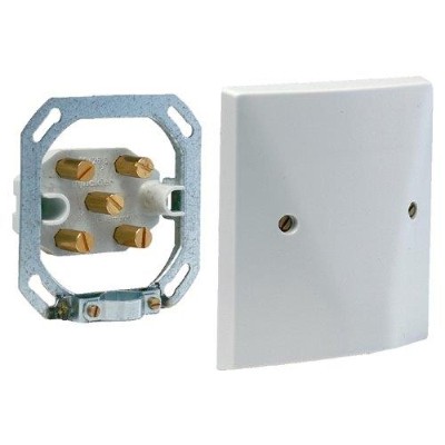 AANSLUITDOOS KOOKPLAAT NEUS 6MM² 3P+N+A