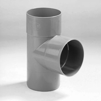 T-STUK GRIJS REGEN 80MM 90° MFF