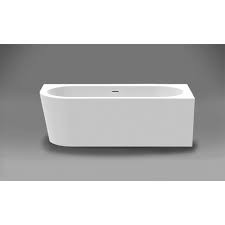 XENZ BAD 180 X 80 X 60 CHARLEY HOEK RECHTS WIT GLANZEND