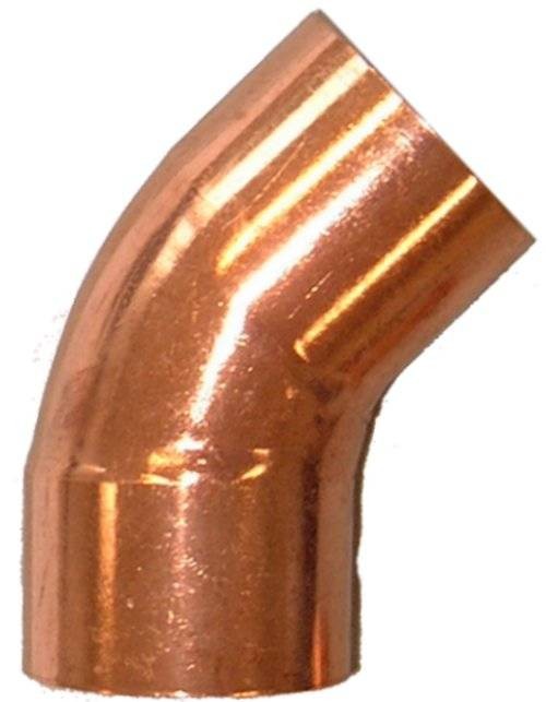 COUDE SOUDE 45° MF 15 MM