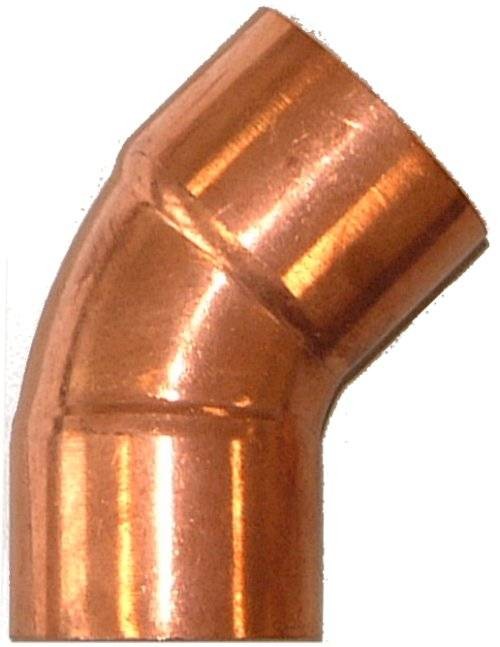 COUDE SOUDE 45° FF 42 MM