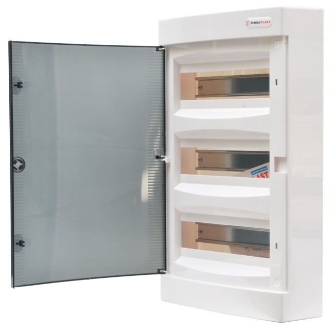 VERDEELKAST OPBOUW 24 MODULES  (2X12) 278 x 361 x 112mm IP40