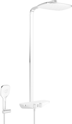 HANSA EMOTION REGENDOUCHE wit /chroom