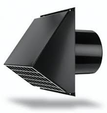 VASCO VENTILATIE GEVELDOORV. ZWART 200-170