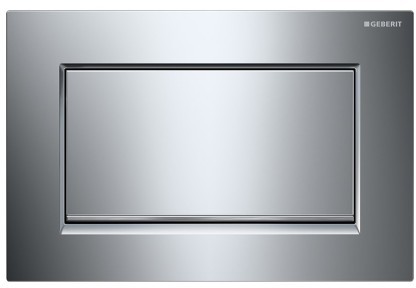 GEBERIT DUWPLAAT SIGMA 30 SPOEL/ STOP CHROOM