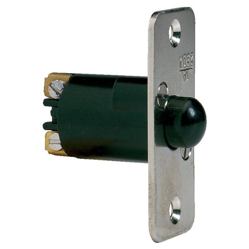 INBOUW DEURCONTACT ZWART 230v/24v